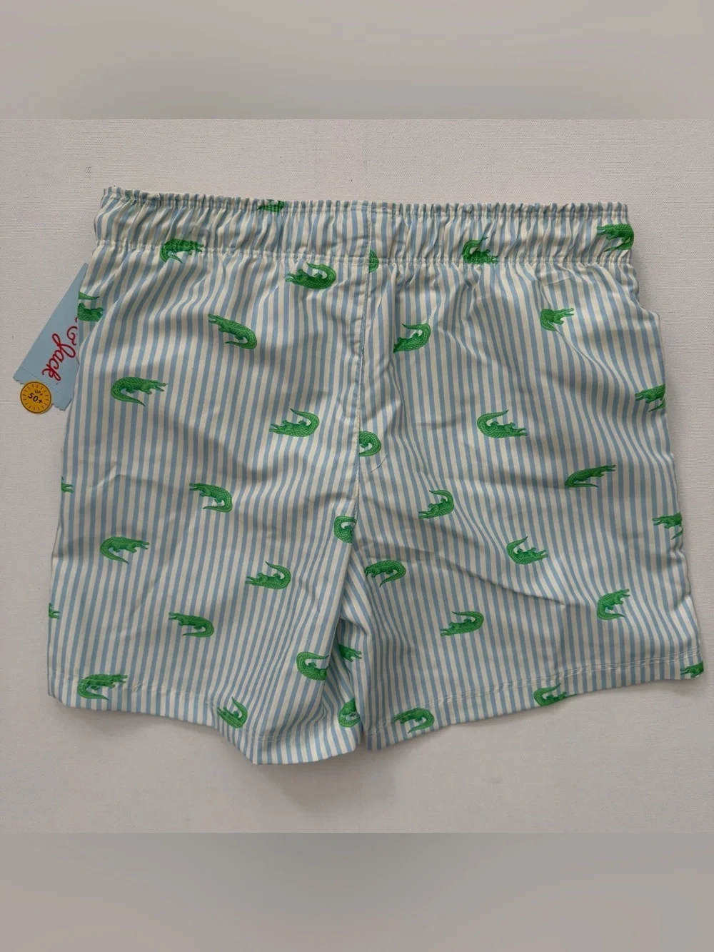 Cat & Jack Boys Swim Trunks with Alligator Print Size M (8) HUSKY